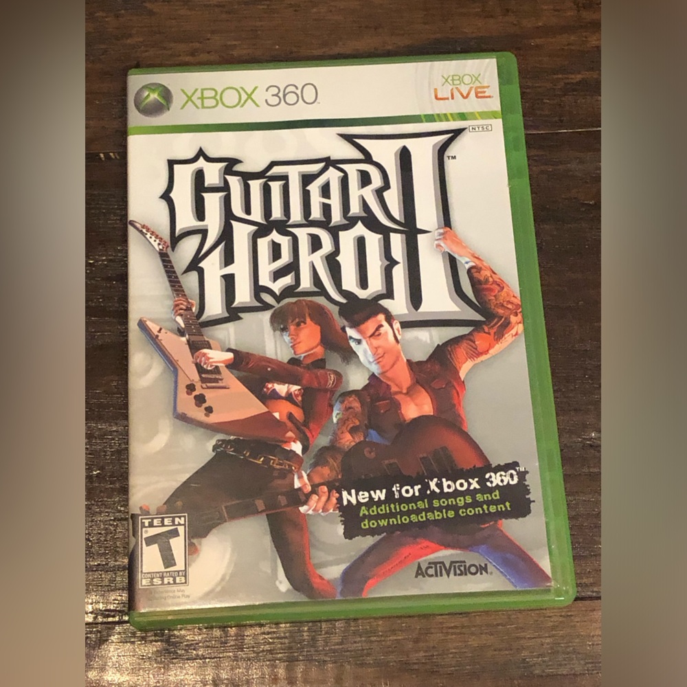 Xbox 360 - Guitar Hero II